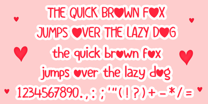 Lovely Marker Font Poster 4