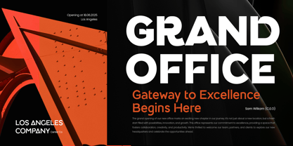 Granty Font Poster 5