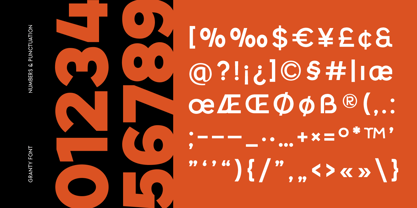 Granty Font Poster 8