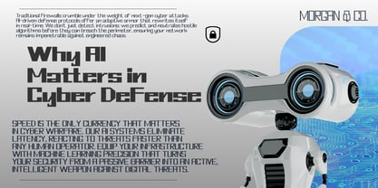 Mechorid Font Poster 5