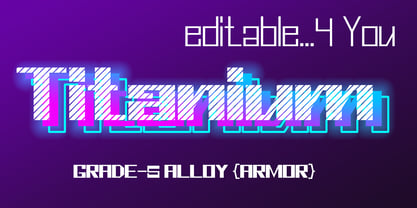 Mechorid Font Poster 8