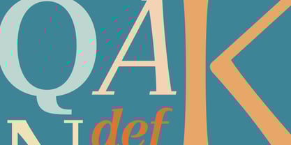 Orbital Font Poster 4