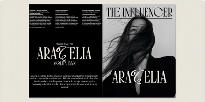 Chasa Marelo Font Poster 2