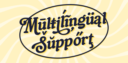 Billyand Font Poster 14