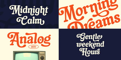 Billyand Font Poster 9