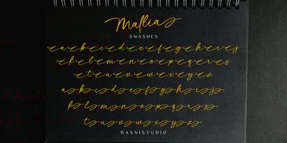 Mallia Font Poster 9