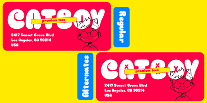 Morteza Font Poster 8