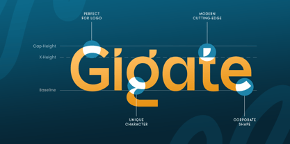 Bigat Font Poster 9