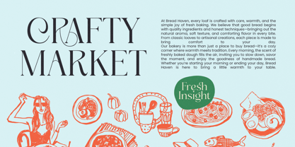 Asheya Font Poster 3