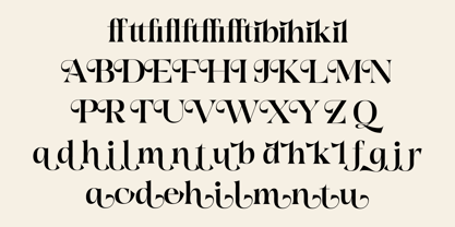 Quilge Font Poster 8