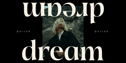 Quilge Font Poster 3