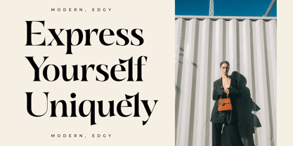 Quilge Font Poster 5