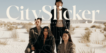 Quilge Font Poster 2