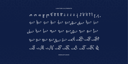 Ballaghi Font Poster 12