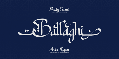 Ballaghi Font Poster 1