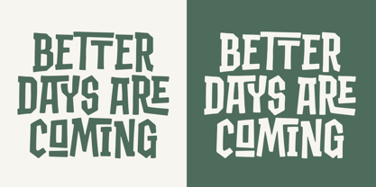 Riot block Font Poster 6