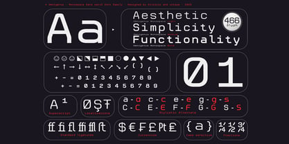 Omnigenus Font Poster 3