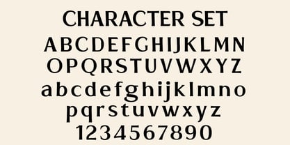 Evoren Font Poster 2