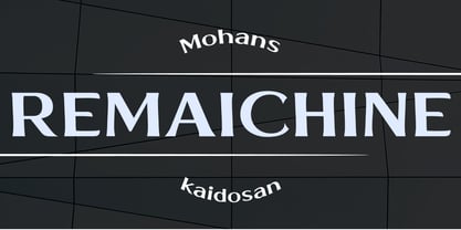 Evoren Font Poster 7