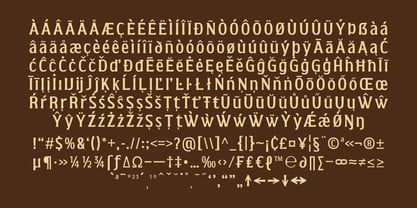 Walver Font Poster 6