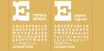 R41 Popera Font Poster 3