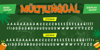 Yomanica Font Poster 11