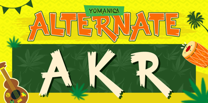 Yomanica Font Poster 8