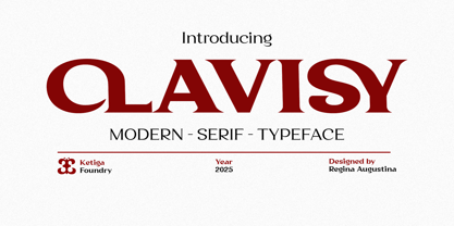Clavisy Font Poster 1