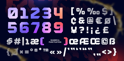 Kinetic Font Poster 11