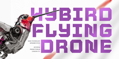 Kinetic Font Poster 7