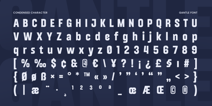 Gantle Font Poster 13