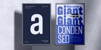 Gantle Font Poster 3