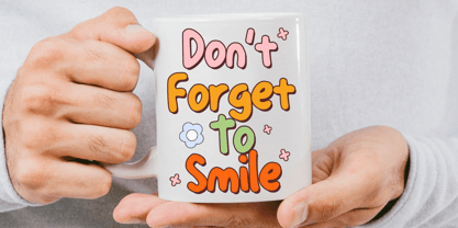 Gempi Bold Handwriting Font Poster 2