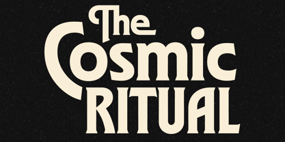 GW Astroform Font Poster 13