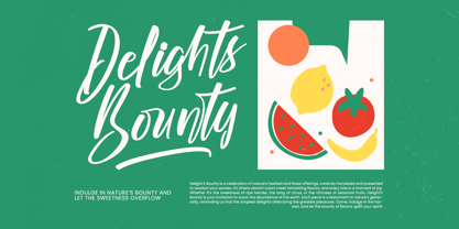 Biteful Market Font Poster 4