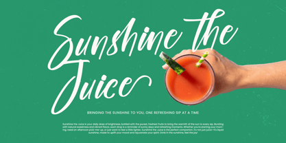 Biteful Market Font Poster 6