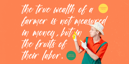 Biteful Market Font Poster 12