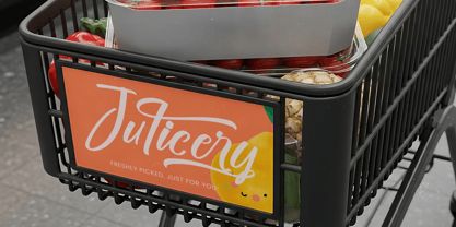 Biteful Market Font Poster 5