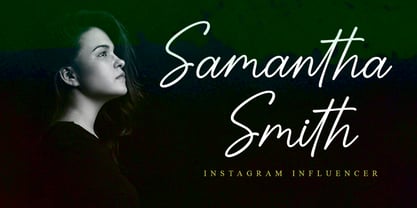 Salted Caramel Font Poster 4