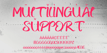 IT Stone Mark Font Poster 5