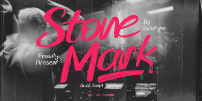 IT Stone Mark Font Poster 1