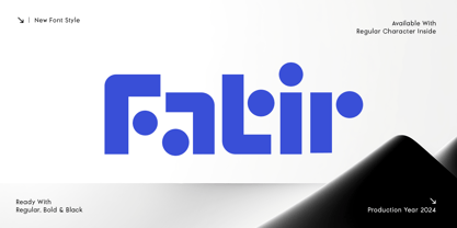 Fatir Font Poster 3