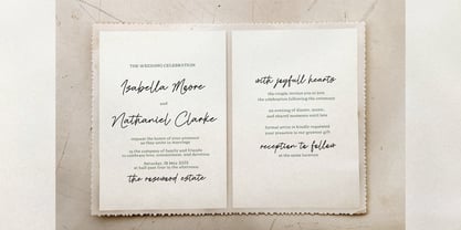 Clairou Handera Font Poster 5