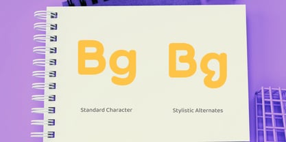 Baugy Font Poster 3