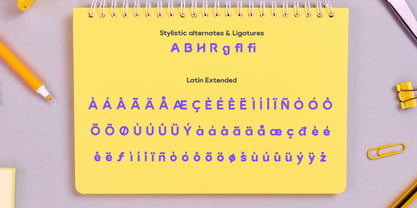 Baugy Font Poster 4