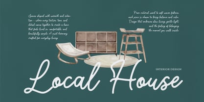 Taniella Roselinn Font Poster 4