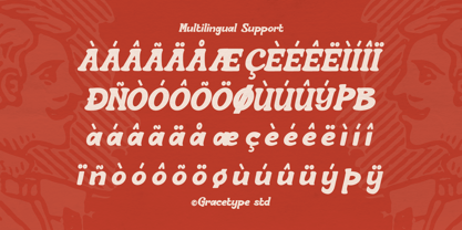 Roodey Quillen Font Poster 11