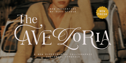 The Aveloria Twice Font Poster 1