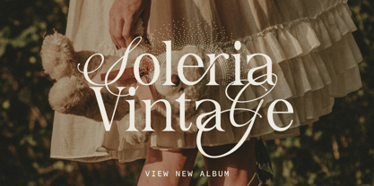 The Aveloria Twice Font Poster 5