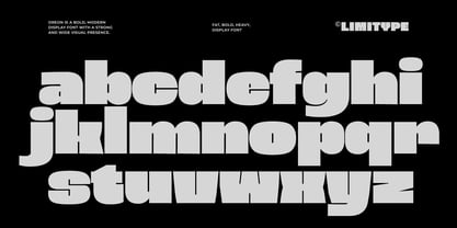 Oreon Font Poster 13